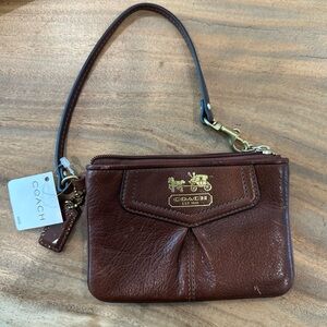 Coach Zip Wallet with Wristlet